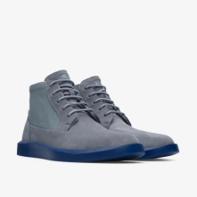 Camper Bill Ankle Boots Grey - Mens Singapore NIFBSW-018